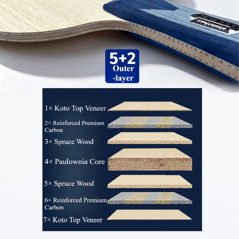 KASEED KING POWER S211 Table T - Table Tennis Blades review and price