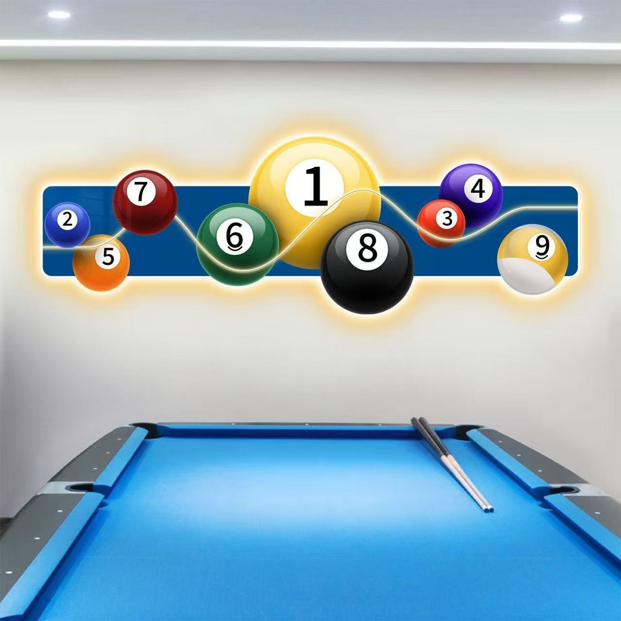 Billiards Hall Decoration Pain - Table Tennis No 1 review and price