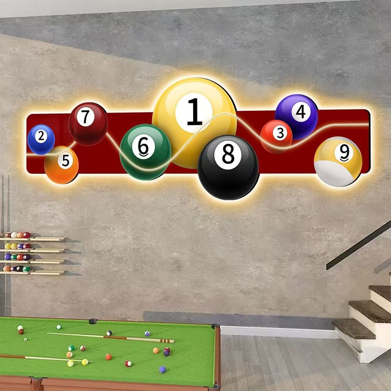 Billiards Hall Decoration Pain - Table Tennis No 1 review and price