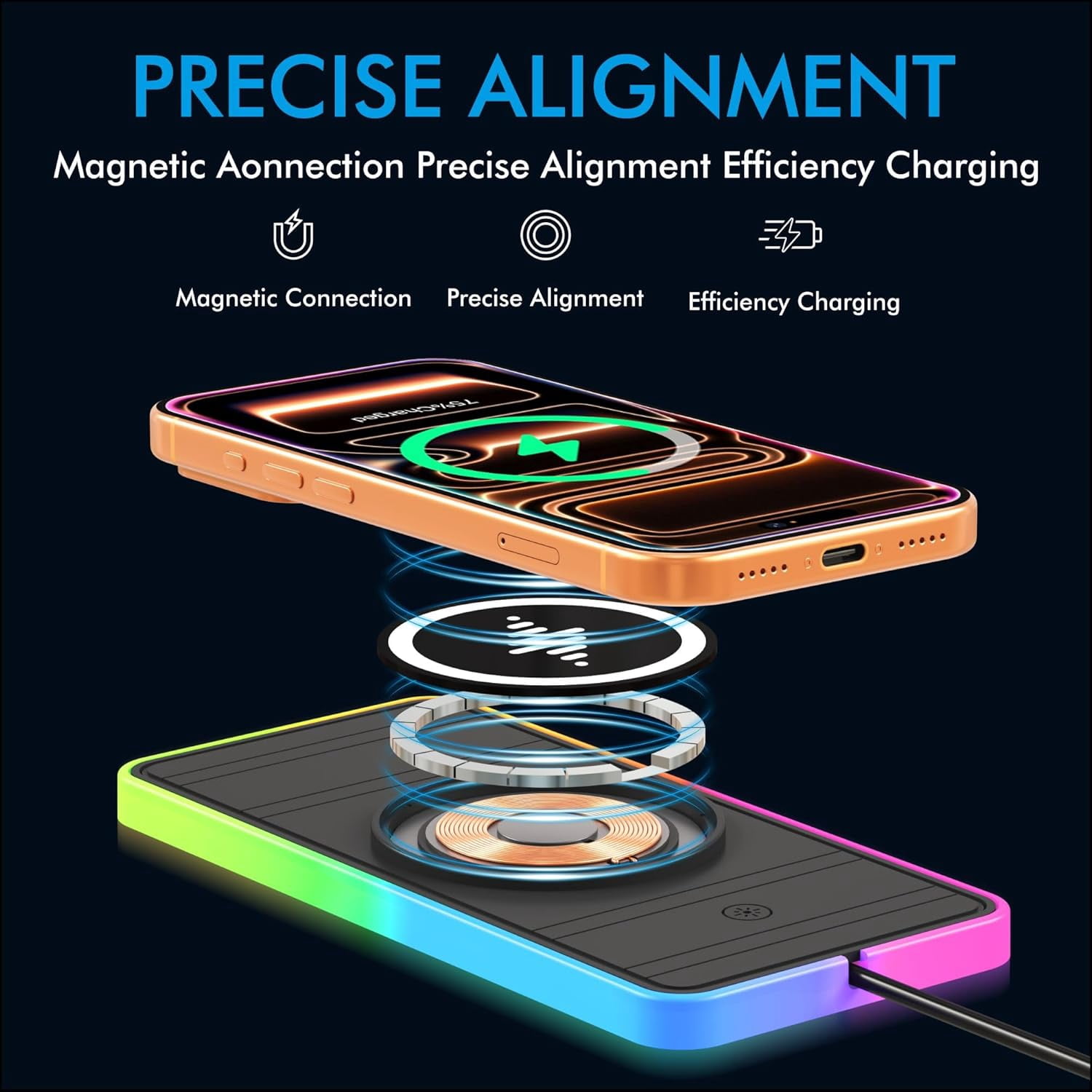 15W Magnetic Wireless Car Char - Table Tennis 11 review and price