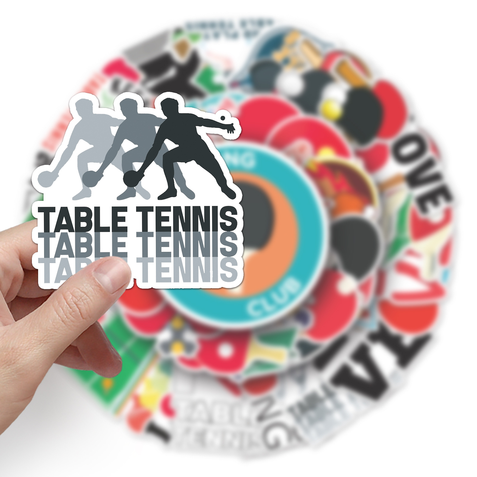 10/50PCS Table Tennis Graffiti - Table Tennis Youth review and price